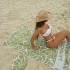 La Piscina Towel Pistachio