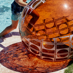 Hourglass Amber Luxe Beach Ball